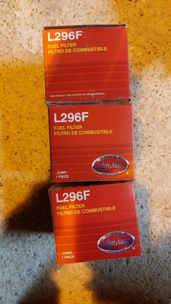 Dízel üzemanyagszűrő L296F 3db