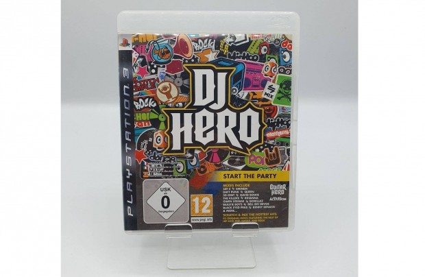 Dj Hero - PS3 játék, használt