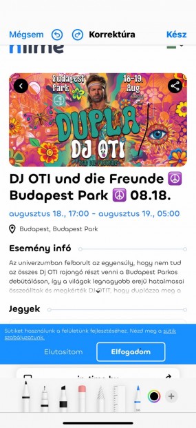 Dj Oti jegy elads!