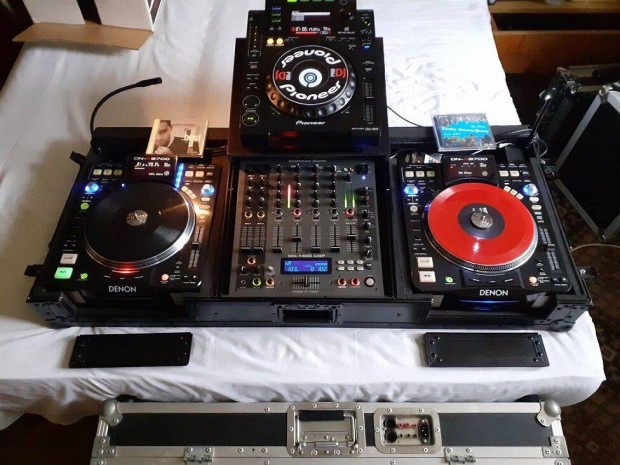 Dj. szett pult kln is elad. Pioneer Cdj 900 + rack. Cserlhet is