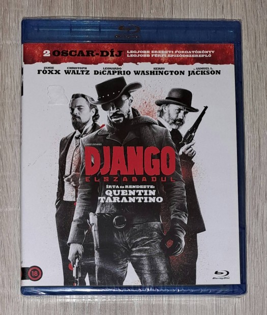 Django Elszabadul Blu Ray bontatlan flis szinkronos 