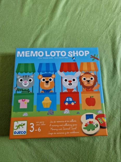 Djeco Memo Loto Shop jtk ( llatos memria lott )