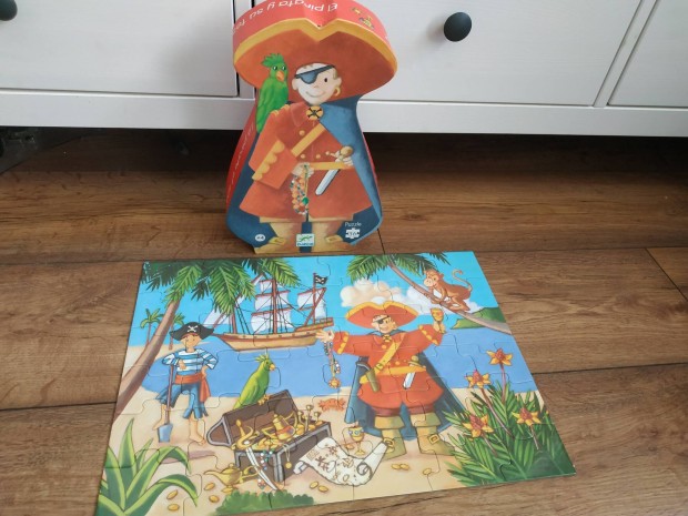 Djeco formadobozos puzzle kalózok kincse