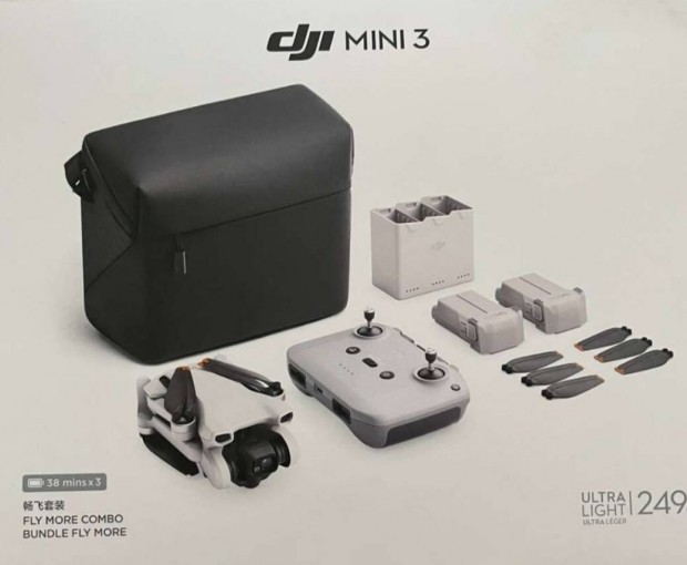 Dji mini 3 fly more combo drn szett 