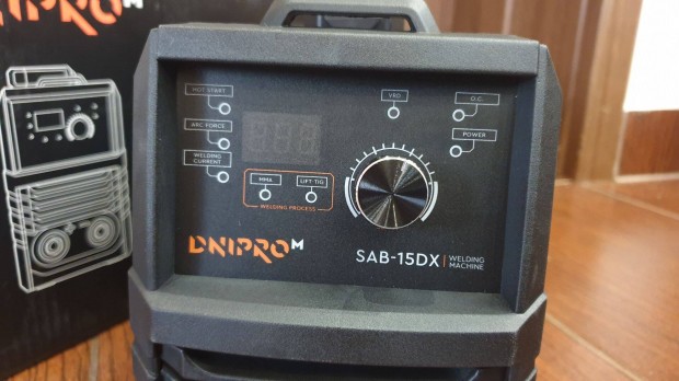 Dnipro Inverteres cab 15 DX orosz! Inverter Ipari! 3 Év Gari Hegesztő