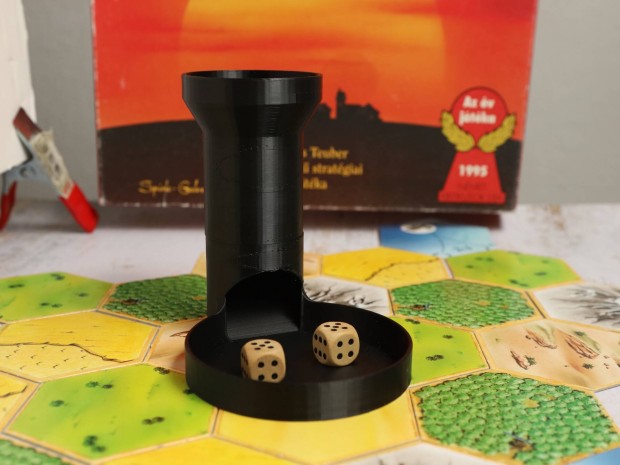 Dobkocka torony dice tower trsasjtk kocka torony 2 darabos