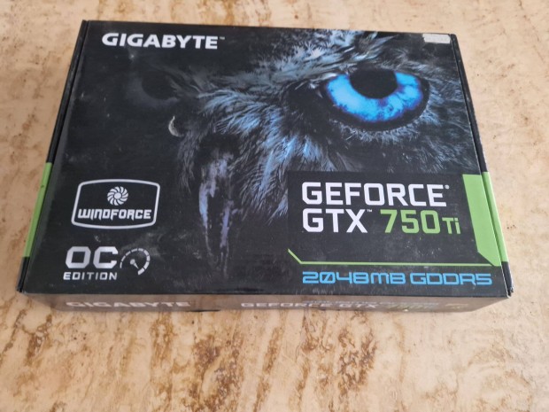 Dobozos Geforce Gtx 750 Ti Videkrtya DDR5/2Gb Szmla !