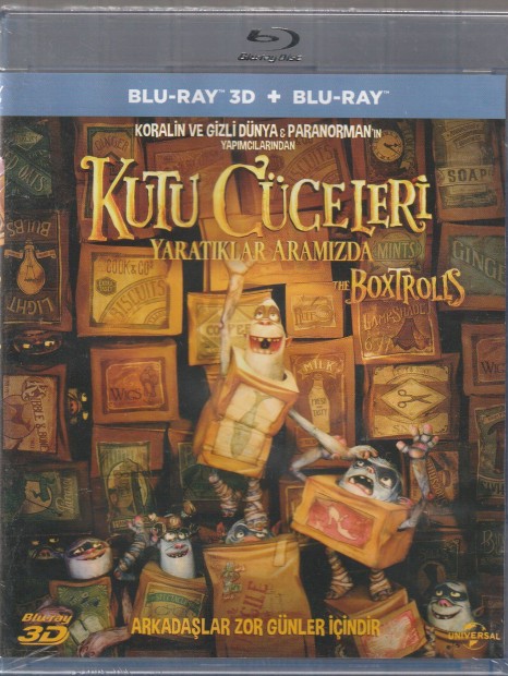 Doboztrollok Blu-Ray 3D