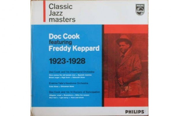 Doc Cook Featuring Freddy Keppard - 1923 - 1928 (LP, Comp)