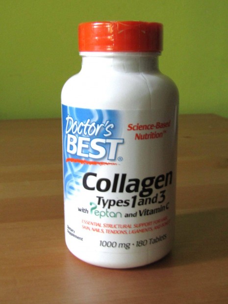 Doctor's BEST Collagen Szarvasmarha kollagn I & III tpus