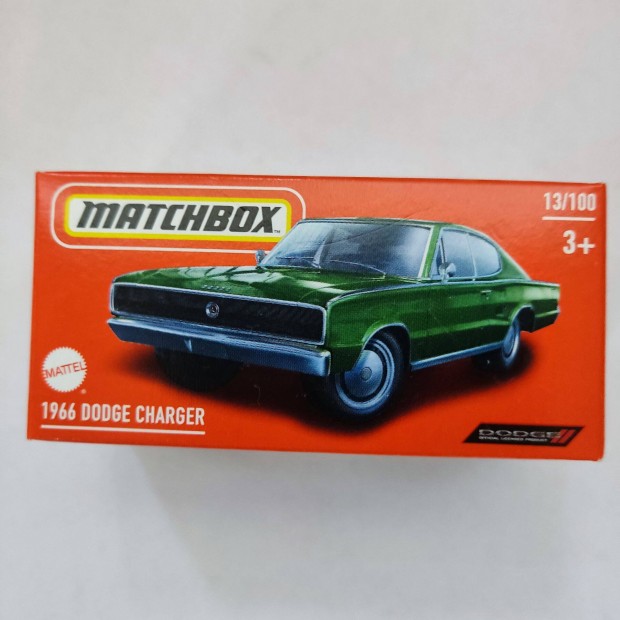 Dodge Charger 1966 Matchbox kisaut