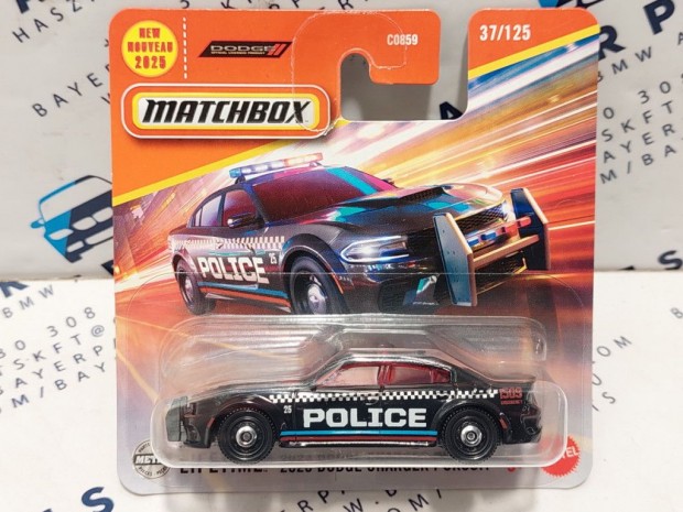 Dodge Charger Pursuit (2023) - 37/125 - bliszteres -  Matchbox - 1:64