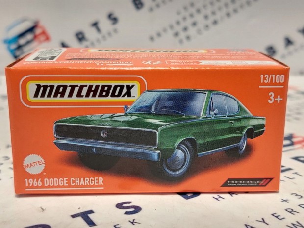 Dodge Charger (1966) - 13/100 -  Matchbox - 1:64