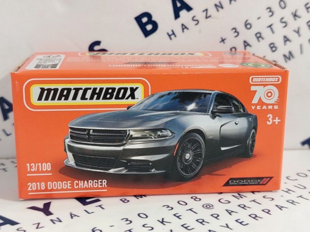 Dodge Charger (2018) - 13/100 -  Matchbox - 1:64