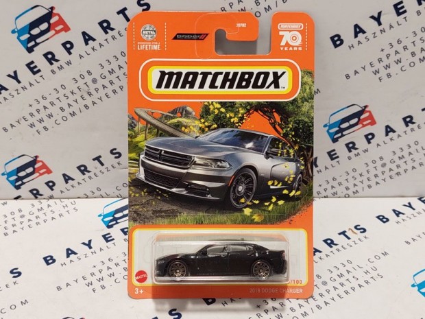 Dodge Charger - 2023 13/100 - hossz krtys -  Matchbox - 1:64