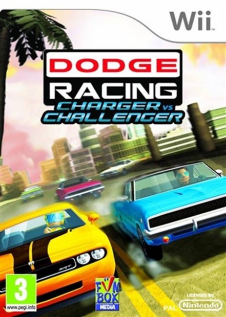 Dodge Racing Charger Vs Challenger Wii jtk