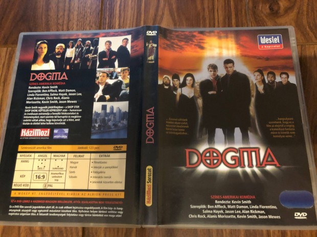 Dogma DVD (karcmentes, Hzimozi kiads, Kevin Smith, Ben Affleck)