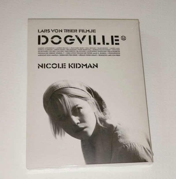 Dogville dvd dszdobozban bontatlan Nicole Kidman 2 lemezes 