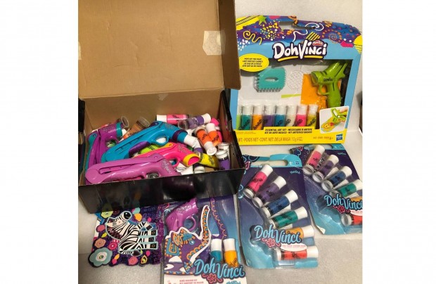 Doh Vinci Hasbro Dekorl gyurma szett - 3D -s Egyben!