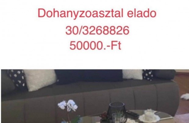 Dohnyz asztal elad