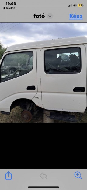 Doka dupla flks ajtk Toyota Dyna 