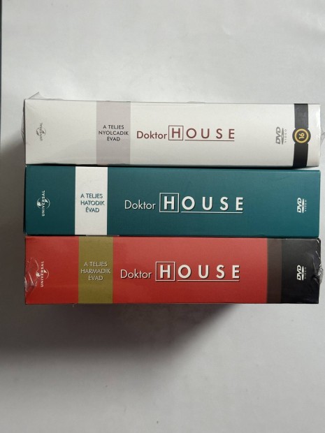 Doktor House 3,6,8vad dvd