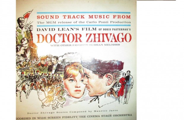 Doktor Zhivago bakelit hanglemez elad