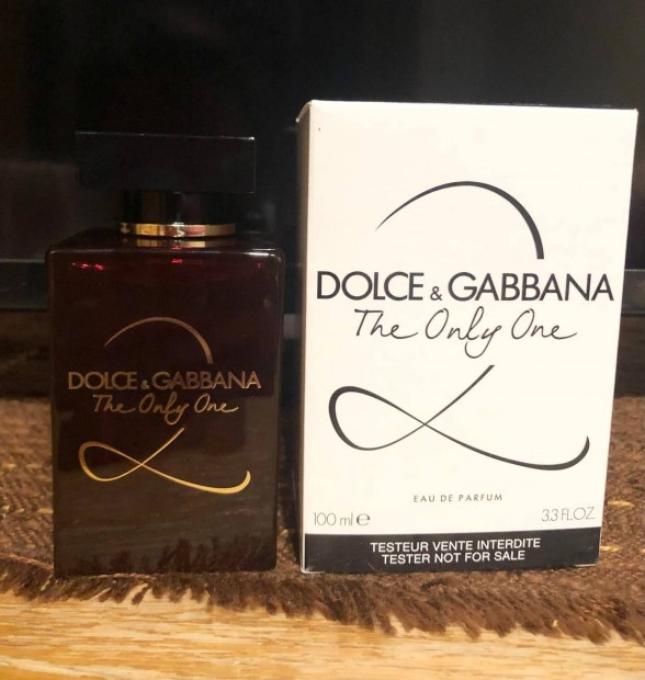 Dolce & Gabbana The Only One 2 ni parfm 100 ml Teszter. Hinytalan! 