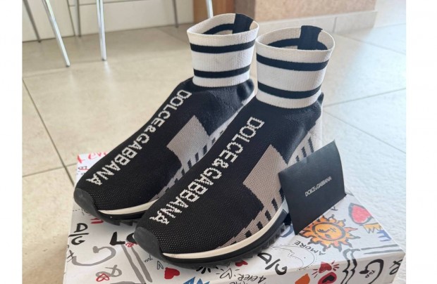 Dolce & Gabbana cip� - eredeti - Faux fur trainers