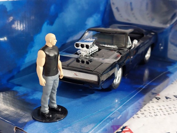 Dom's Dodge Charger (1970) - Dom figurval - Fast & Furious - Hallos