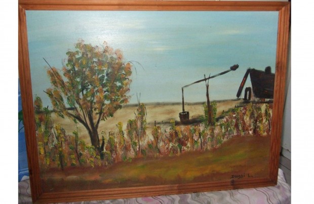 Dombi Lajos festménye 75x68