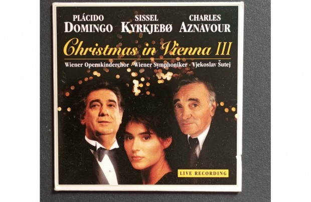 Domingo , Sissel , Charles Aznavour Christmas In Vienna CD lemez