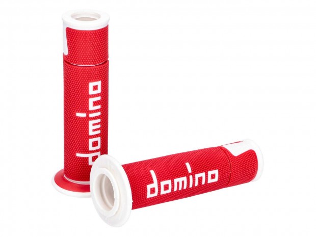 Domino A450 On-Road Racing markolatszett piros / fehr, nyitott vgekk