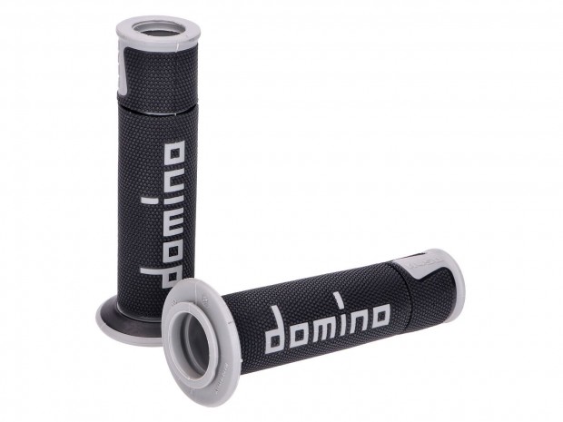 Domino A450 on-road verseny fekete/szrke nyitott vg kormnymarkolat