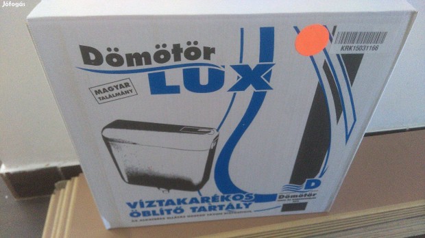 Dömötör Lux WC tartály Új bontatlan csomagolás - téves vásárlás