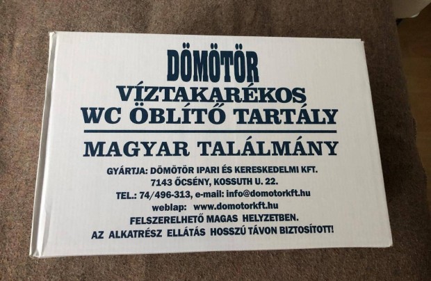 Dmtr Vztakarkos Wc tartly bontatlan j