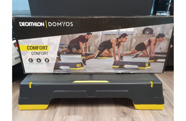 Domyos - Comfort Step Pad - srga/fekete