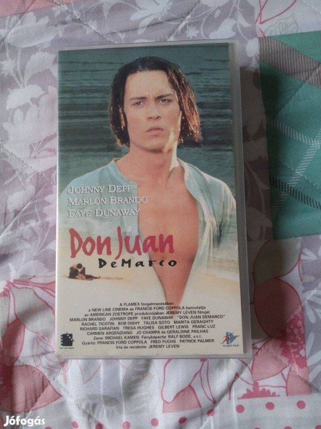 Don Juan Demarco vhs, videkazetta