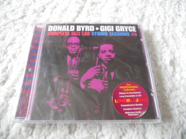 Donald Byrd & Gigi Gryce : Complete jazz lab 3. CD ( j, Flis)