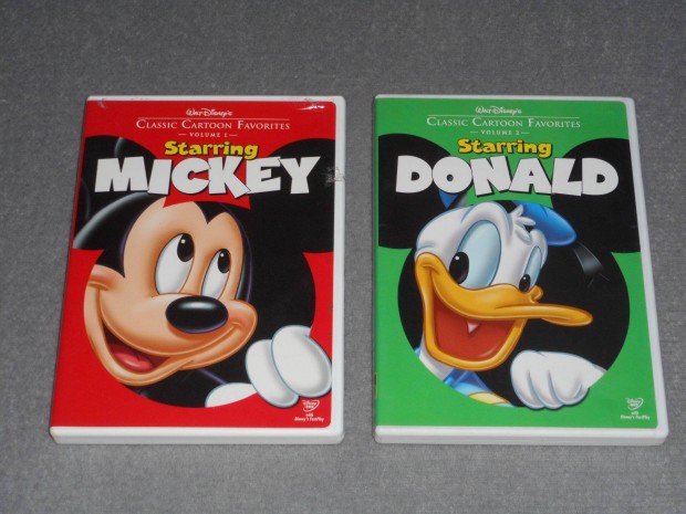 Donald a kedvenc + Mickey a kedvenc DVD mese sorozat