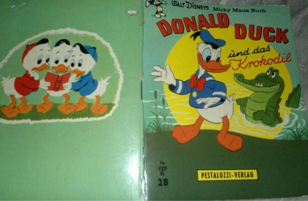 Donald duck und das Krokodil : Walt Disneys : 1968