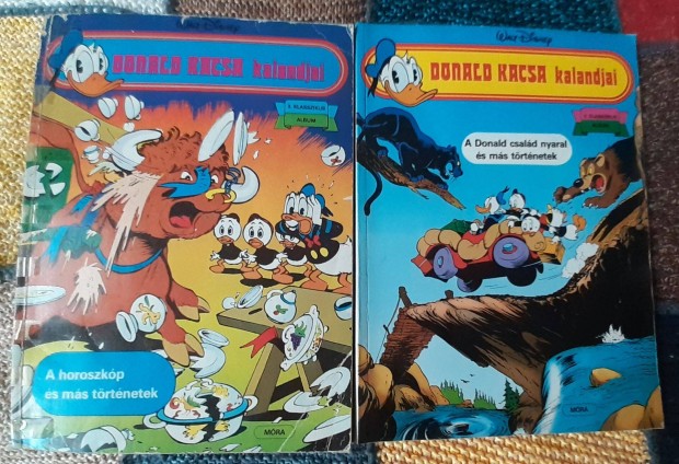 Donald kacsa nagyalakú képregények