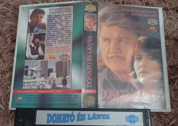 Donato s lnya - krimi vhs - Charles Bronson