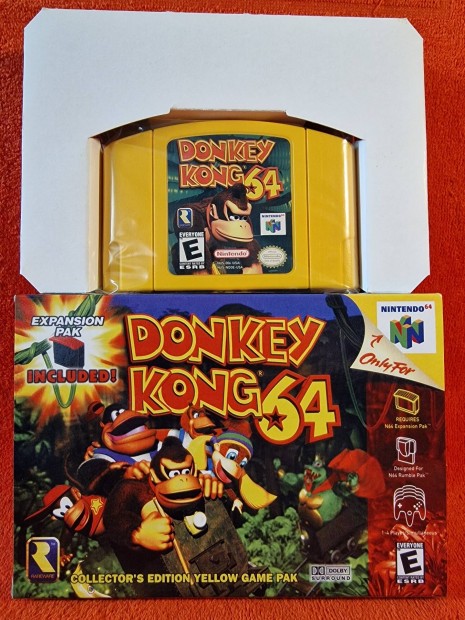 Donkey Kong 64 NTSC USA Nintendo 64 jtk N64