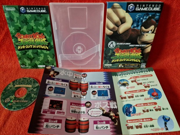Donkey Kong Jungle Beat NTSC JAP Gamecube jtk GC