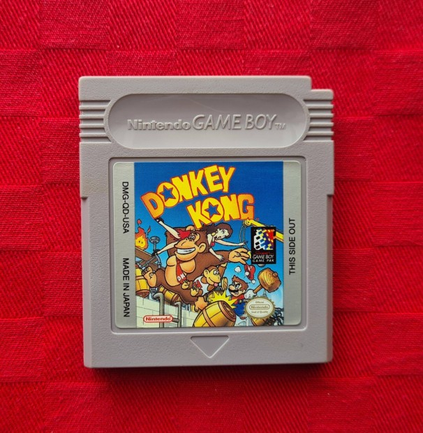 Donkey Kong US (Nintendo Game Boy) color gameboy