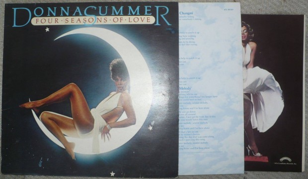 Donna Summer: Four Seasons Of Love (nmet nyoms LP + falinaptr)