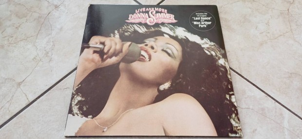 Donna Summer dupla francia bakelit hanglemez