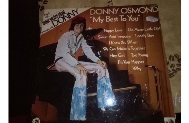 Donny Osmond bakelit hanglemez elad