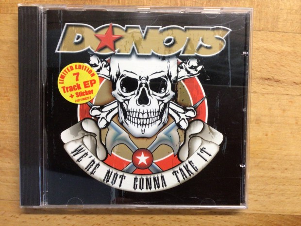 Donots - We Re Not Ganna Take It, cd lemez